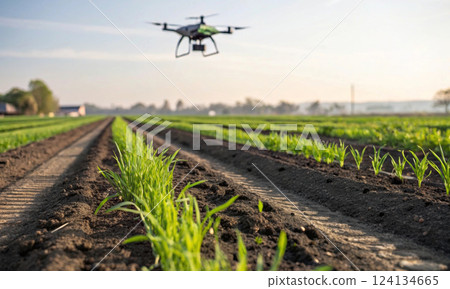 Algorithms sow crops: the role of drones in modern agricultural technologies 124134665