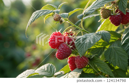 Berry health: raspberries fit into the principles of a balanced and healthy diet Berry health: raspberries fit into the principles of a balanced and healthy diet 124134798