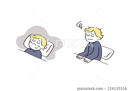 Sleep related illustrations Sleep related illustrations 124135516
