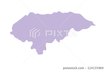 Honduras country silhouette 124135969