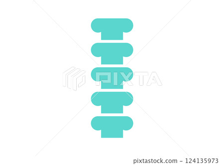 Spine medical poster 124135973