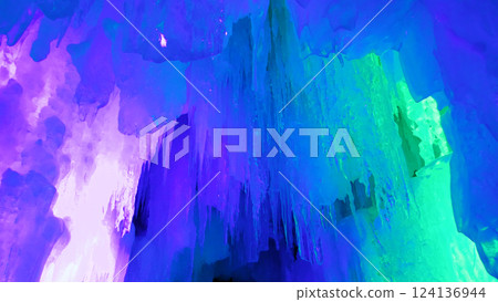 層雲峽峽谷冰水節 124136944