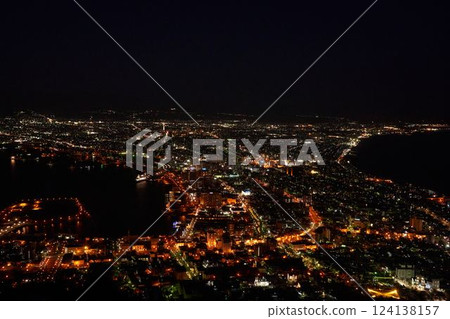 從北海道北海道100萬美元的夜景 124138157