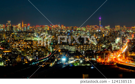 從大田區欣賞東京夜景 從大田區欣賞東京夜景 124138515