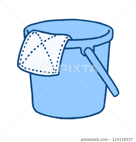 Illustration of a simple bucket 124138557