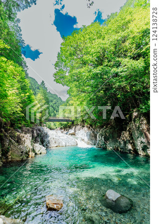 <Nagano> The beautiful scenery of the Atera Valley - Ushigafuchi - <Nagano> The beautiful scenery of the Atera Valley - Ushigafuchi - 124138728