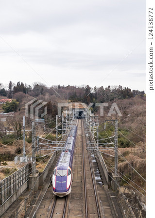 [Tohoku Shinkansen] Shinkansen heading towards Fukushima and Sendai 124138772