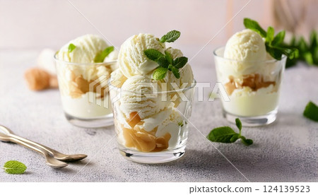 美味的冰淇淋 124139523