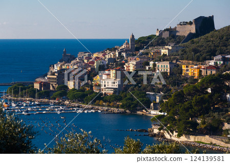Portovenere La Spezia apartments and boats from sea view Portovenere La Spezia apartments and boats from sea view 124139581