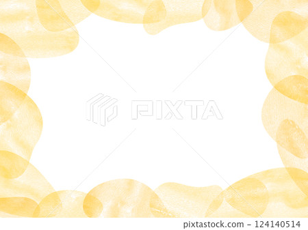 Colorful frame with watercolor motifs 124140514