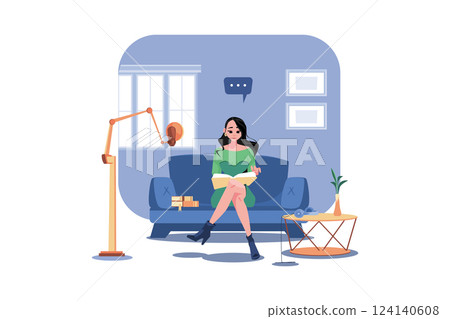 Woman Reading Podcast Script 124140608