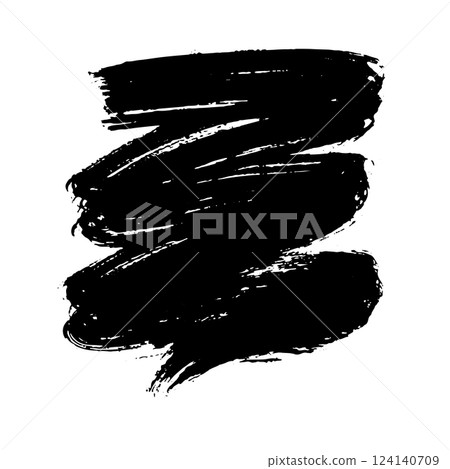 Hand Drawn Painted Brush Grunge Stroke Banner for Text Boxes Hand Drawn Painted Brush Grunge Stroke Banner for Text Boxes 124140709