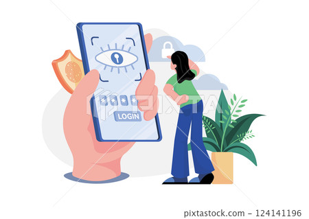 New years Eve Illustration concept. 124141196