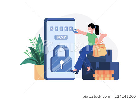 New years Eve Illustration concept. New years Eve Illustration concept. 124141200