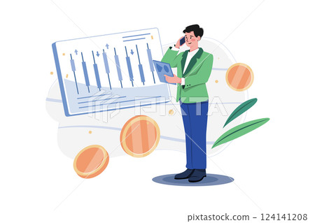 New years Eve Illustration concept. 124141208