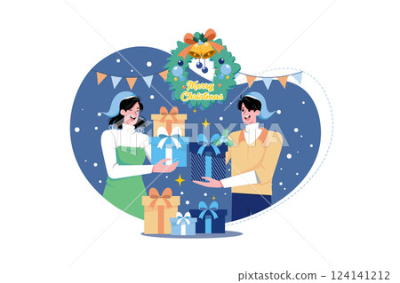 New years Eve Illustration concept. New years Eve Illustration concept. 124141212