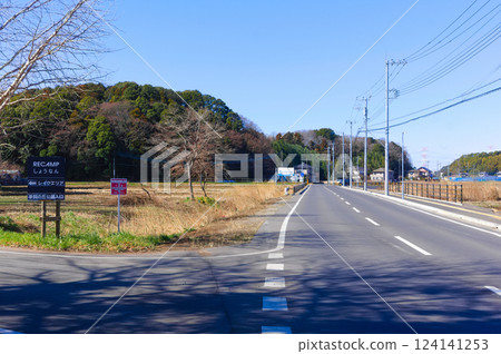 Scenery around Teganooka Park in Kashiwa City, Chiba Prefecture March 2025 124141253
