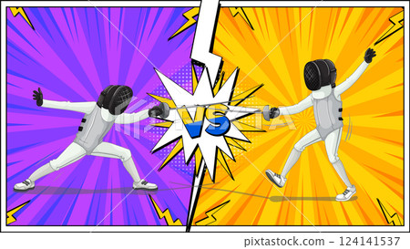 Dynamic Fencing Duel Showdown Dynamic Fencing Duel Showdown 124141537