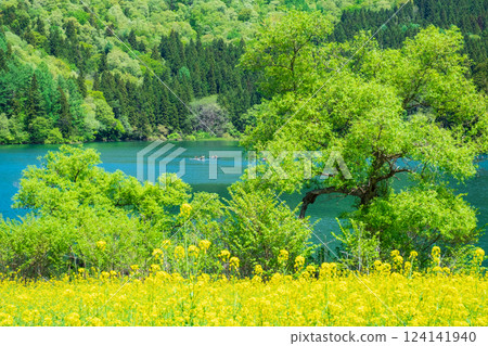 Lake Hokuryu (spring) 124141940