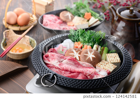 壽喜燒（日本牛肉） 124142581