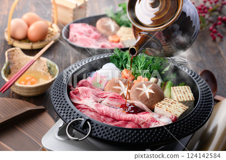 壽喜燒（日本牛肉） 124142584