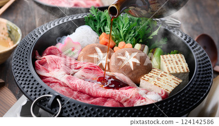 壽喜燒(日本牛肉) 壽喜燒(日本牛肉) 124142586