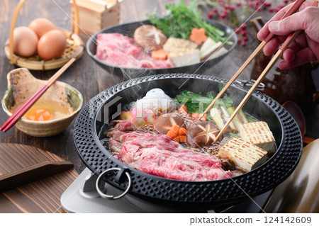 壽喜燒(日本牛肉) 壽喜燒(日本牛肉) 124142609