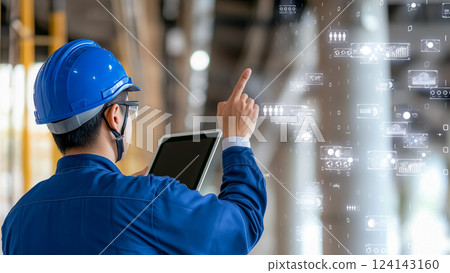 AI-integrated warehouses, automated robotic logistics and holographic supply chain analytics AI-integrated warehouses, automated robotic logistics and holographic supply chain analytics 124143160