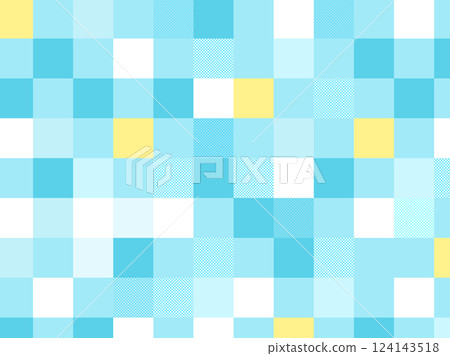 馬賽克藍色圖像背景材料 124143518