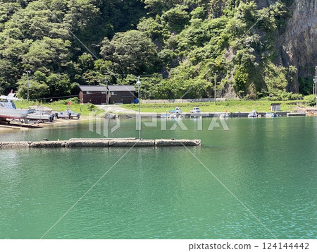 兵庫縣新溫泉町濱坂漁港風景 03 124144442