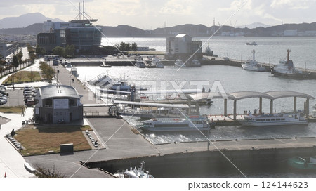 Harbor scenery Harbor scenery 124144623