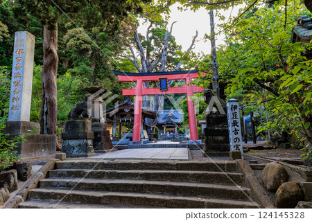 Shirahama Shrine (torii gate), Shimoda City, Shizuoka Prefecture Shirahama Shrine (torii gate), Shimoda City, Shizuoka Prefecture 124145328