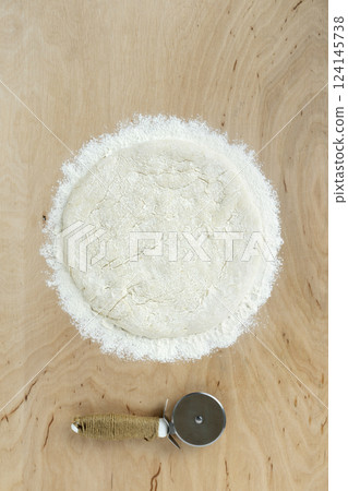 Ball of pizza doug or bread doug Ball of pizza doug or bread doug 124145738