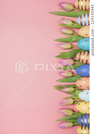 Card of Easter Day Card of Easter Day 124145945