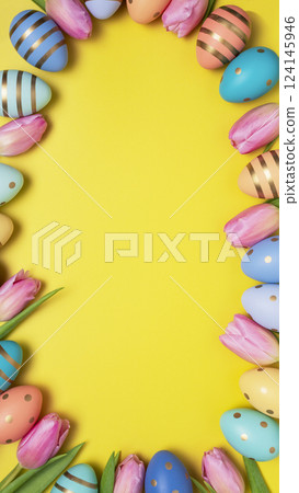 Easter celebration concept Easter celebration concept 124145946