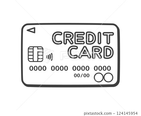 credit card credit card 124145954