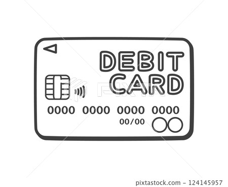debit card 124145957
