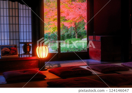 從日式房間看到的秋葉 124146047