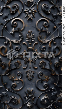 Architectural Abstraction. Cut, sliced, and sheared with a sharp edge, wall or building texture 124146848