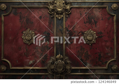 Architectural Abstraction. Cut, sliced, and sheared with a sharp edge, wall or building texture 124146849