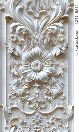 Architectural Abstraction. Cut, sliced, and sheared with a sharp edge, wall or building texture 124146853