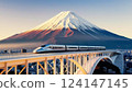 富士山與新幹線:日本的標誌性景觀 富士山與新幹線:日本的標誌性景觀 124147145