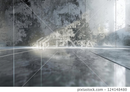 Gleaming Urban Glass. Architectural elegance concept 124148480