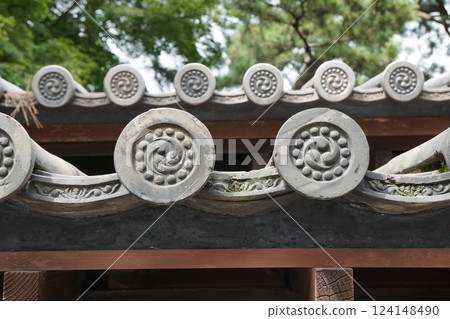 Landscape with tiles Landscape with tiles 124148490