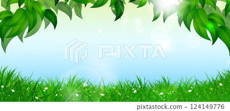 spring fresh air banner 124149776