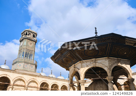 Alabaster mosque in Cairo 124149826