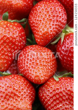 Strawberry mountain close-up 124150333