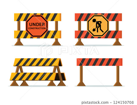 Construction Site Equipment and Machinery Elements 124150708
