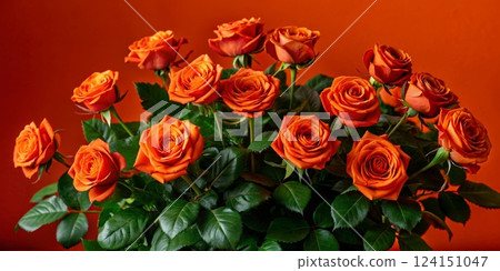 A Bouquet of Blooming Roses 124151047