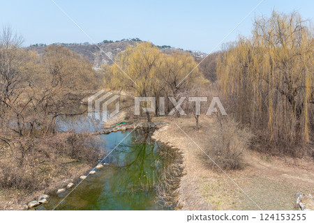 Seoul Forest large public park in Seongdong District in Seoul, capital of South Korea 124153255